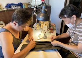 リアウィンドウガラス assy の再生 13