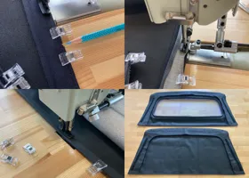リアウィンドウガラス assy の再生 2回目 08