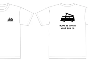 002 HOME IS WHERE / YOUR BUS IS. 'LATE LATE BUS Westfalia'