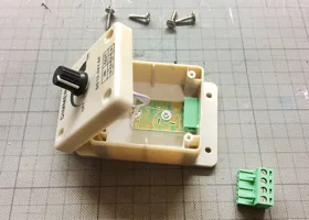 Fluorescent light to Dimmable LED process 1