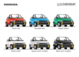 CITY CABRIOLET Color variations 1