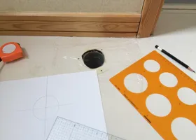 Dressing-room floor renewal 1