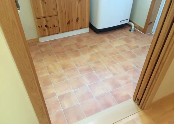 Dressing-room floor renewal