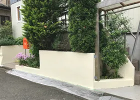 Repainting of the outer wall process 5