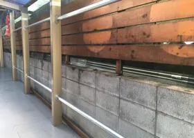 Remake of the parking lot wall process 7