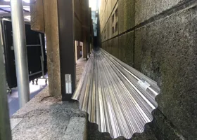 Remake of the parking lot wall process 8