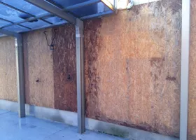 Remake of the parking lot wall process 0
