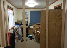 Wall to divide the room process 3
