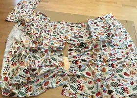 Bag & Curtain making process 1