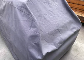 Sew and adjust the general-purpose body cover according to the shape of my CITY. / 汎用ボディーカバーをシティの形に合わせて縫って調整 process 3