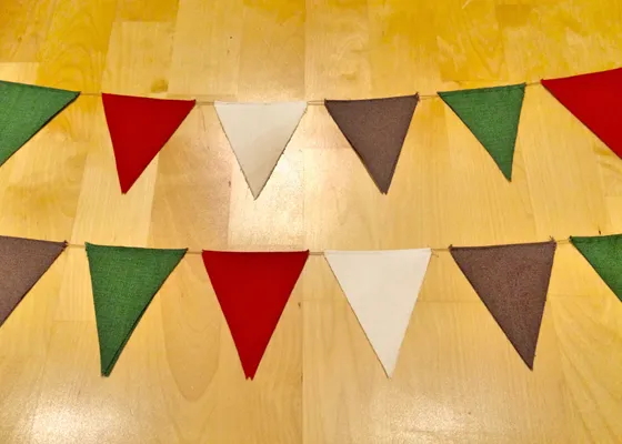 Flag garland