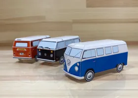 Paper Craft sample VW T2 BUS 1
