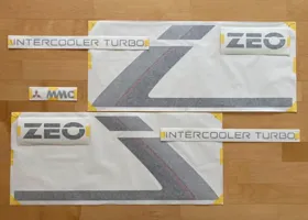 MITSUBISHI Minica ECONO ZEO decals /三菱ミニカ エコノ ZEO のすべてのデカールを作成 6