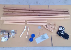 Folding bench for CAMP process 1