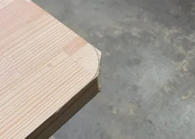 I added wood table to Industrial comprehensive feed arm sewing machine / 総合送りミシン 'TK-8B' 工業用総合送り腕ミシンにウッドテーブルを取り付けて平ミシン化 process6