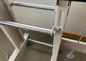 I added wood table to Industrial comprehensive feed arm sewing machine / 総合送りミシン 'TK-8B' 工業用総合送り腕ミシンにウッドテーブルを取り付けて平ミシン化 process 13