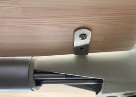 I added wood table to Industrial comprehensive feed arm sewing machine / 総合送りミシン 'TK-8B' 工業用総合送り腕ミシンにウッドテーブルを取り付けて平ミシン化 process 16