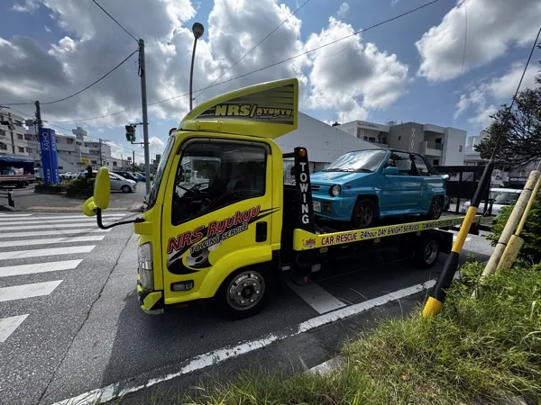 積載車と車両